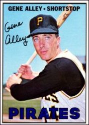 1967 Topps Baseball Cards      283     Gene Alley